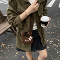 Mini Plush Doll Shoulder Bag - DippedShop Wholesale - #0131