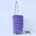 Handmade Pearl Beaded Handbag - DippedShop Wholesale - #9395
