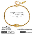 Minimalist Gold Plated Chain Bracelets 6W6JBR485
