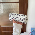 Floral  Quilted Storage Cosmetic Bag 6C5CO72