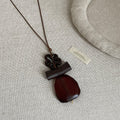Boho Style Handmade Geometric Beaded Necklace 6W6JNC383L