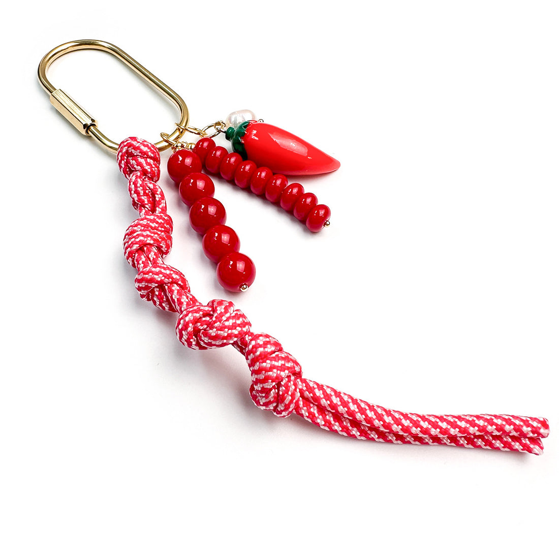 Chili Pepper Beaded Keychain - DippedShop Wholesale - #4499
