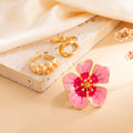Floral Toe Ring Set - DippedShop Wholesale - #3283