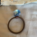 Retro Acetate Rose Elastic Hair Tie MK2BLW6W6HHT14