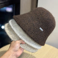Fuzzy Knit Bucket Hat - DippedShop Wholesale - #7763