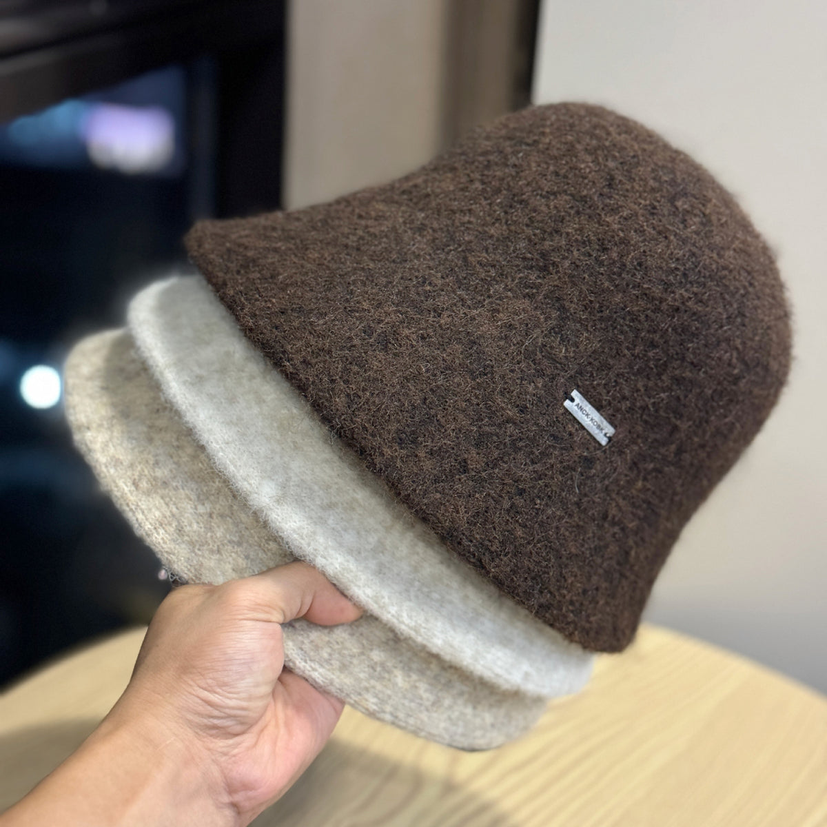 Fuzzy Knit Bucket Hat - DippedShop Wholesale - #7763