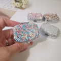 Rhinestone Metal Storage Case - DippedShop Wholesale - #1107