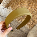 Soft Padded Wide Headband - DippedShop Wholesale - #6819