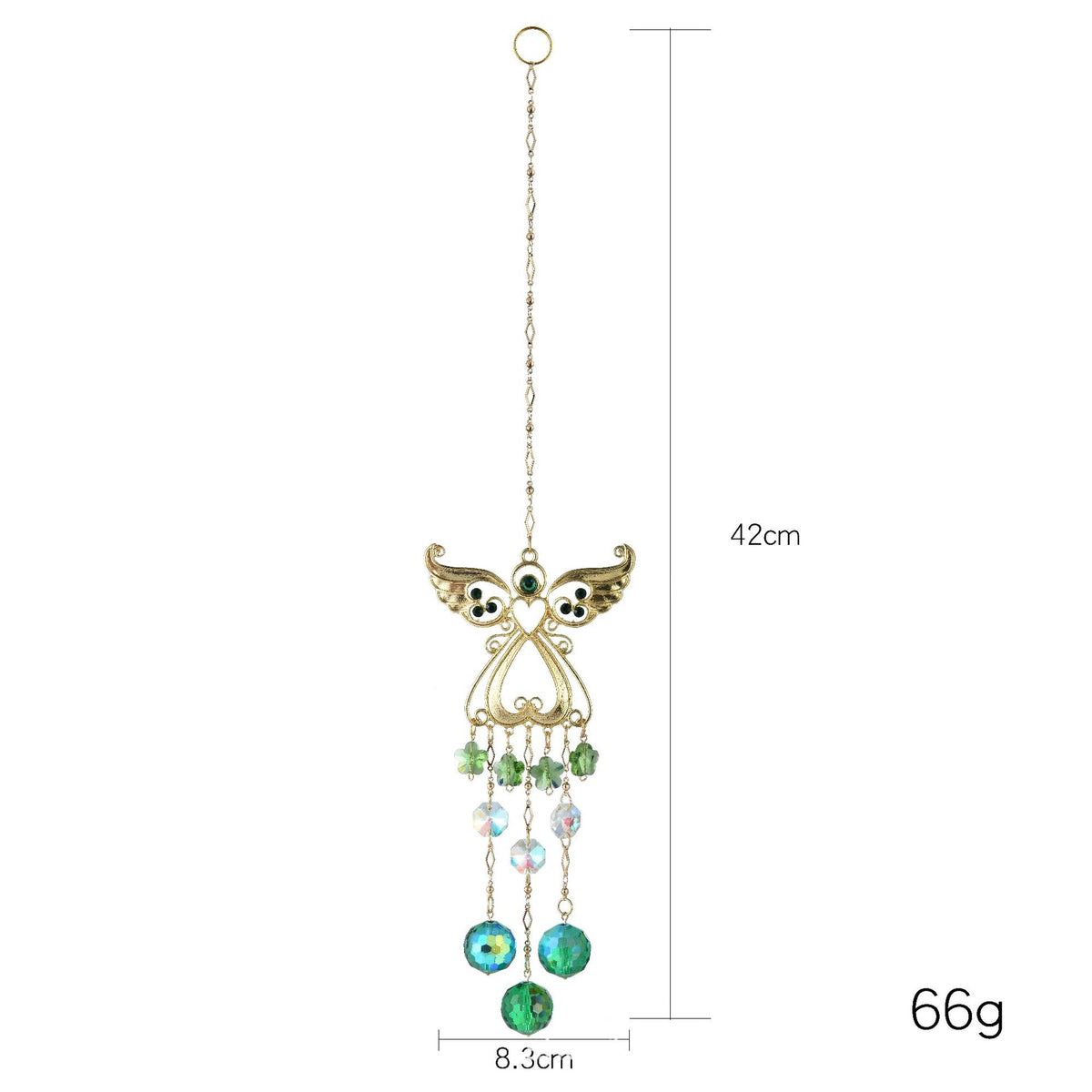 Angel Wings Crystal Window Hanging Sun Catcher 6H7HLS199