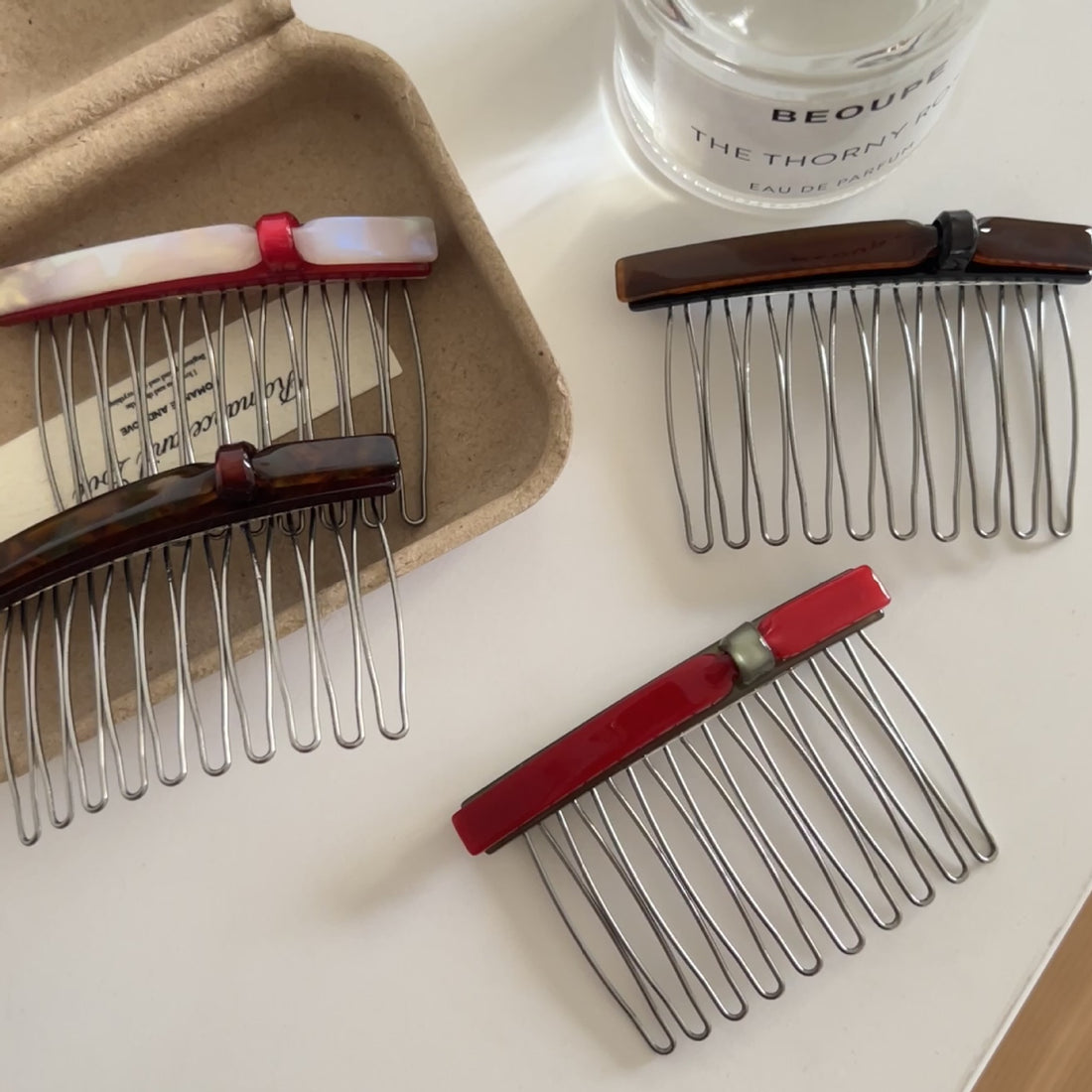 Acetate Flyaway Hair Taming Hair Comb Clip MK2MBEP6W6HPN11