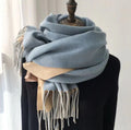 Reversible Fringe Scarf - DippedShop Wholesale - #1715