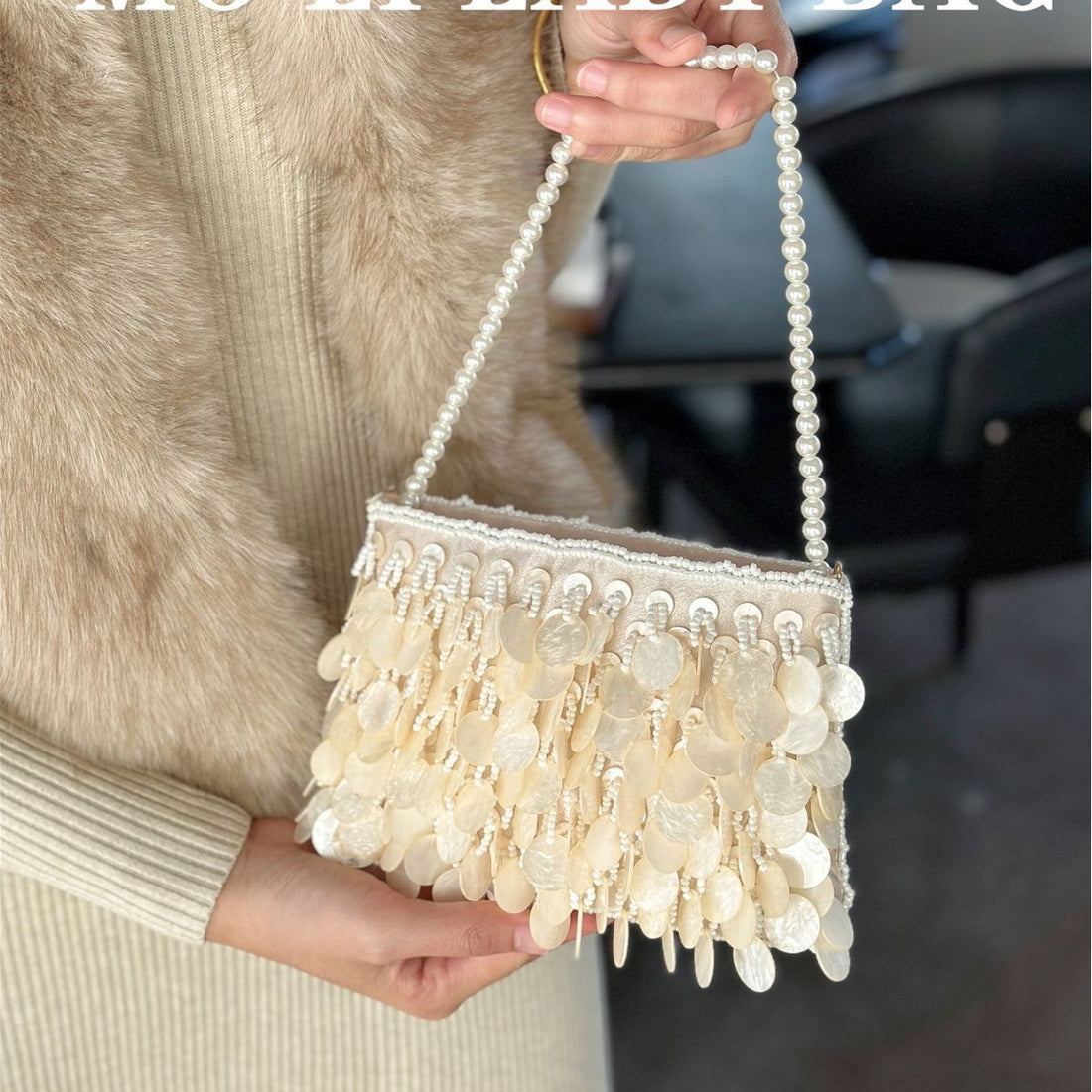 Luxury Handmade Shell Pearl Ch - DippedShop Wholesale - #0739