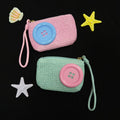 Crochet Wristlet Coin Pouch - DippedShop Wholesale - #1731