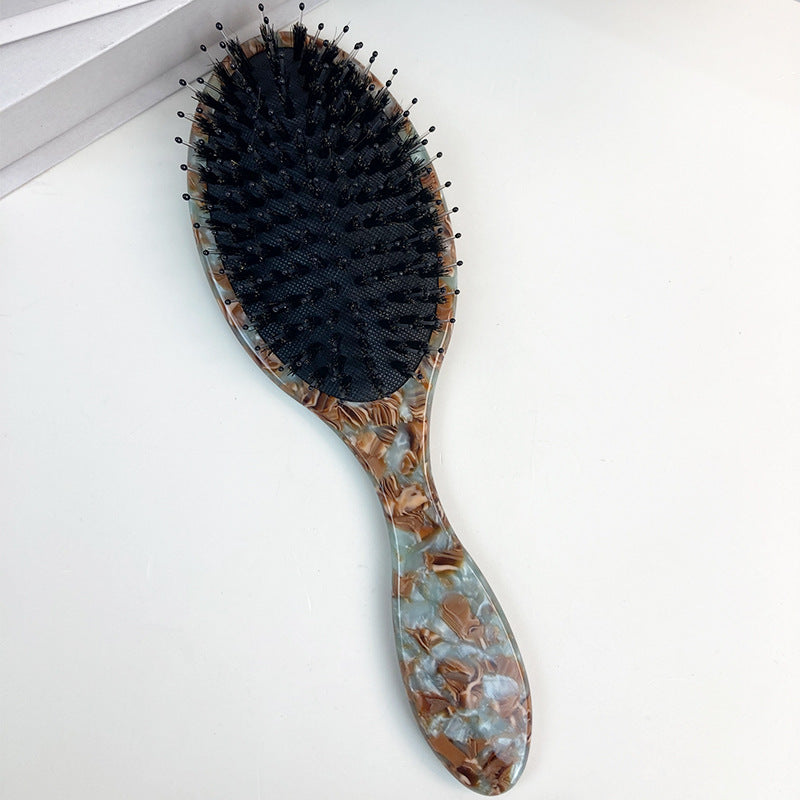 Acetate Bristle Hair Air Oval Cushion Combs MK2PPM6CT5CB29
