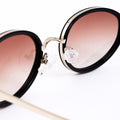 Retro Oval Metal Sunglasses - DippedShop Wholesale - #0403