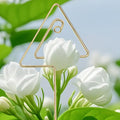 Minimalist Gold Metal Plant Trellis 6H7HLS226