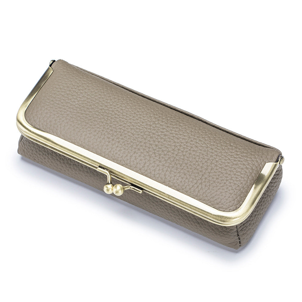 Retro Leather Sunglasses Case - DippedShop Wholesale - #0611