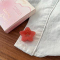 Minimalist Solid Color Hollow Star Hair Clip 8AS6HCP390L