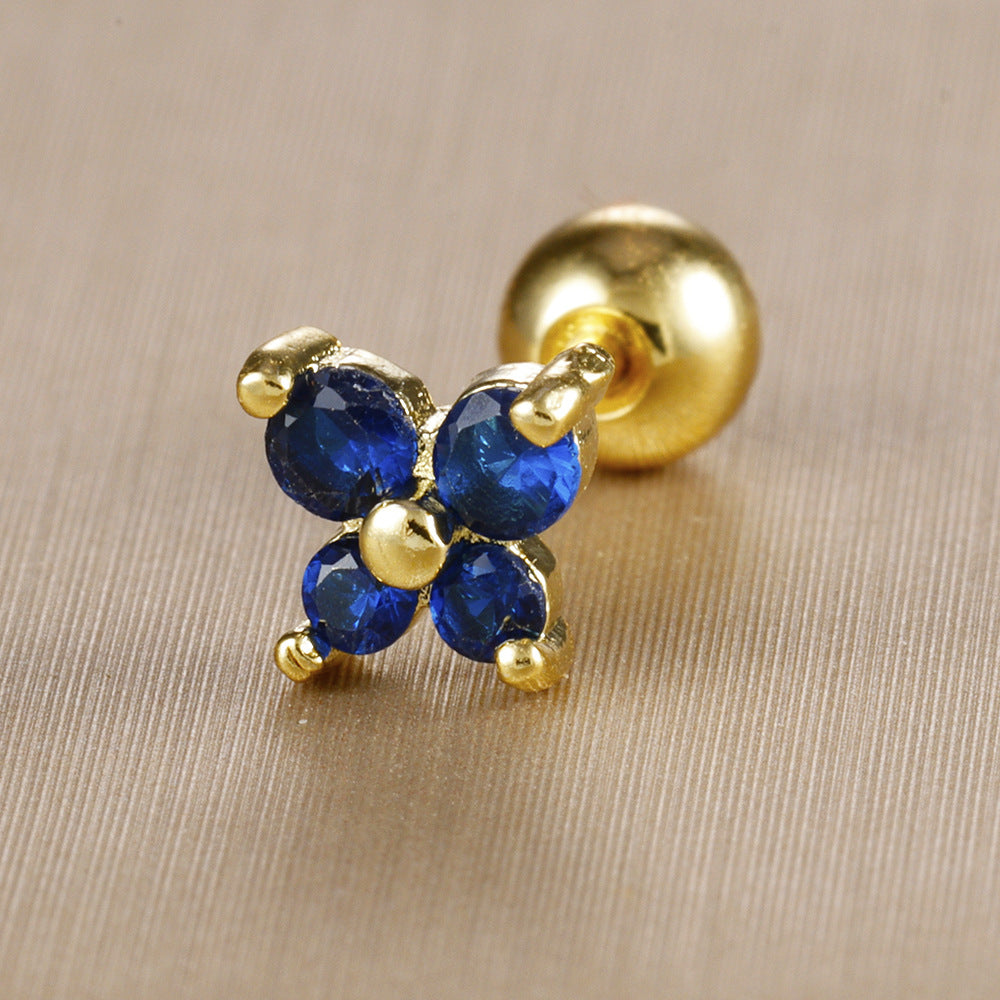Trendy Gold Plated Butterfly P - DippedShop Wholesale - #4099