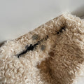 (No Bag Charm)Minimalist Faux Shearling Shoulder Bags 6W10BBG1880