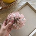 Simple Polka Dot Lace Trim Oversized Scrunchie 6W6HSR470