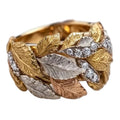 Maple Leaf Statement Ring - DippedShop Wholesale - #4739