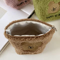 Plush Bear Cosmetic Bag - DippedShop Wholesale - #0291