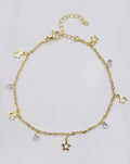 Trendy Rhinestone Gold Plated - DippedShop Wholesale - #0211