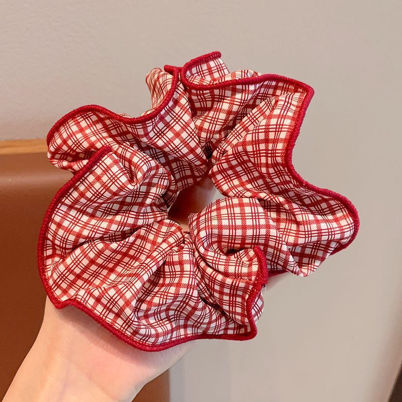 Checkered Polka Dot Hair Ties - DippedShop Wholesale - #3795