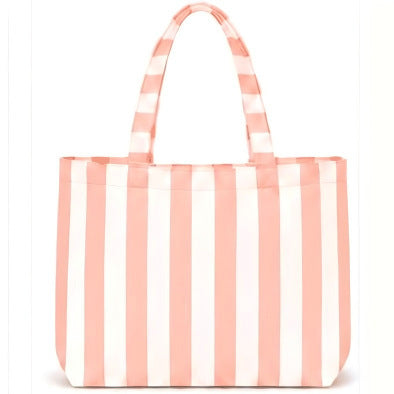 Simple Color Block Striped Shoulder Bag 6W10BBG2358
