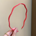 Skinny Polka Dot Hair Band - DippedShop Wholesale - #7011