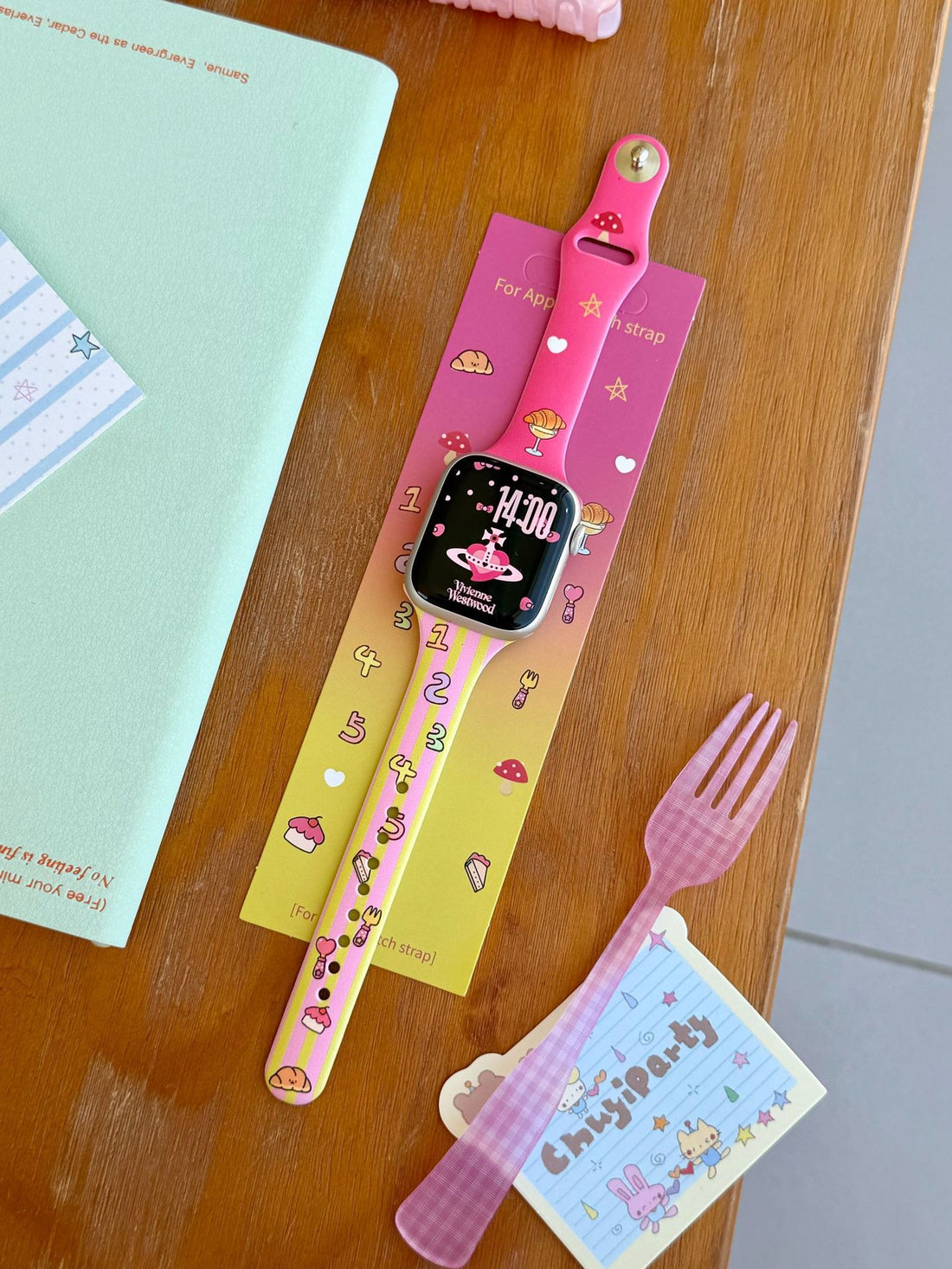 Star Print Silicone Watch Band - DippedShop Wholesale - #7923