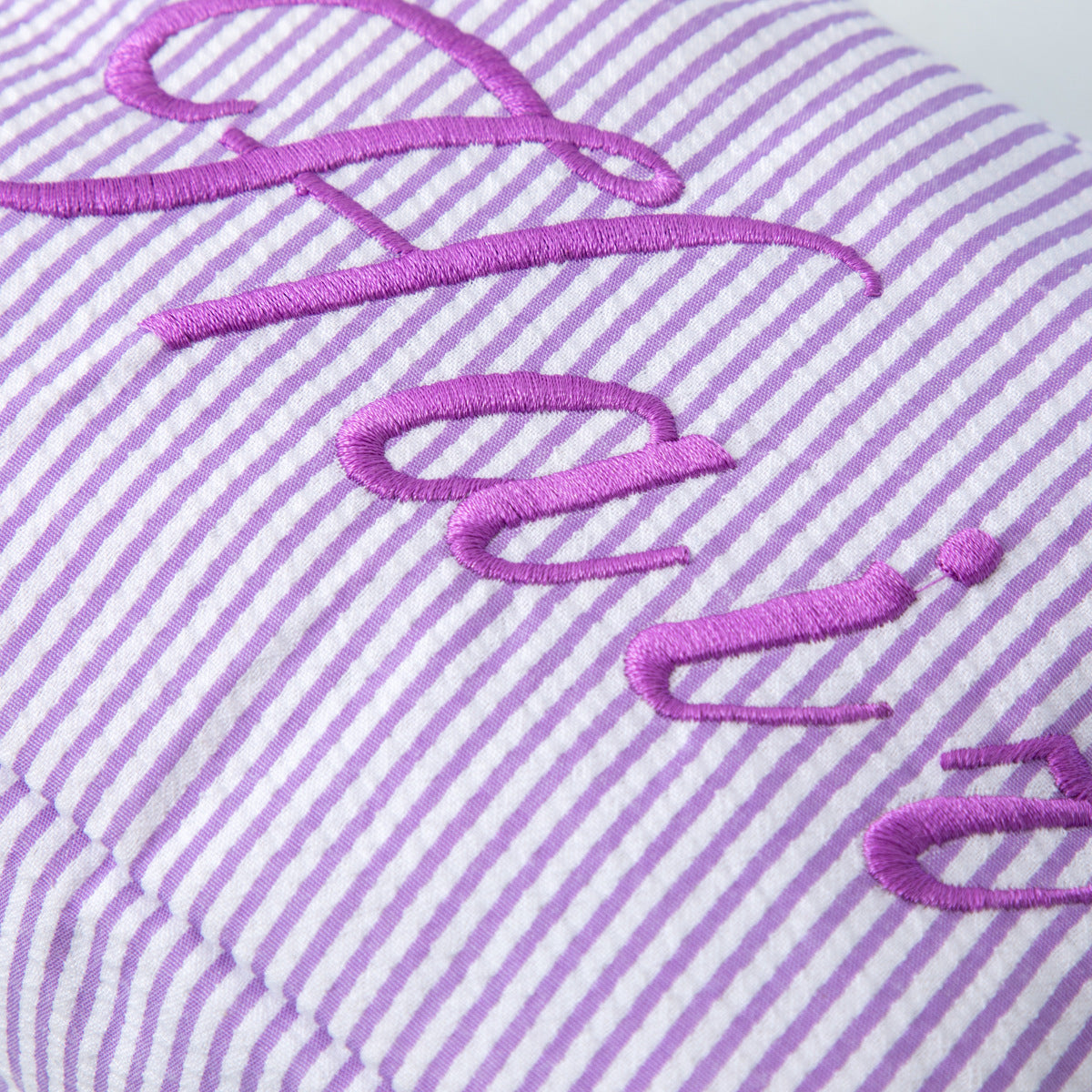 Stylish Striped Print Letter Embroidery - DippedShop Wholesale - #6899