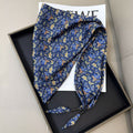 Cashew Print Silk Scarf - DippedShop Wholesale - #0915