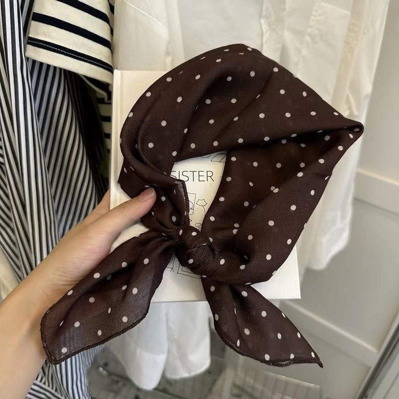 Retro Cashew Print Lightweight Silk Scarf 6W6NSI265