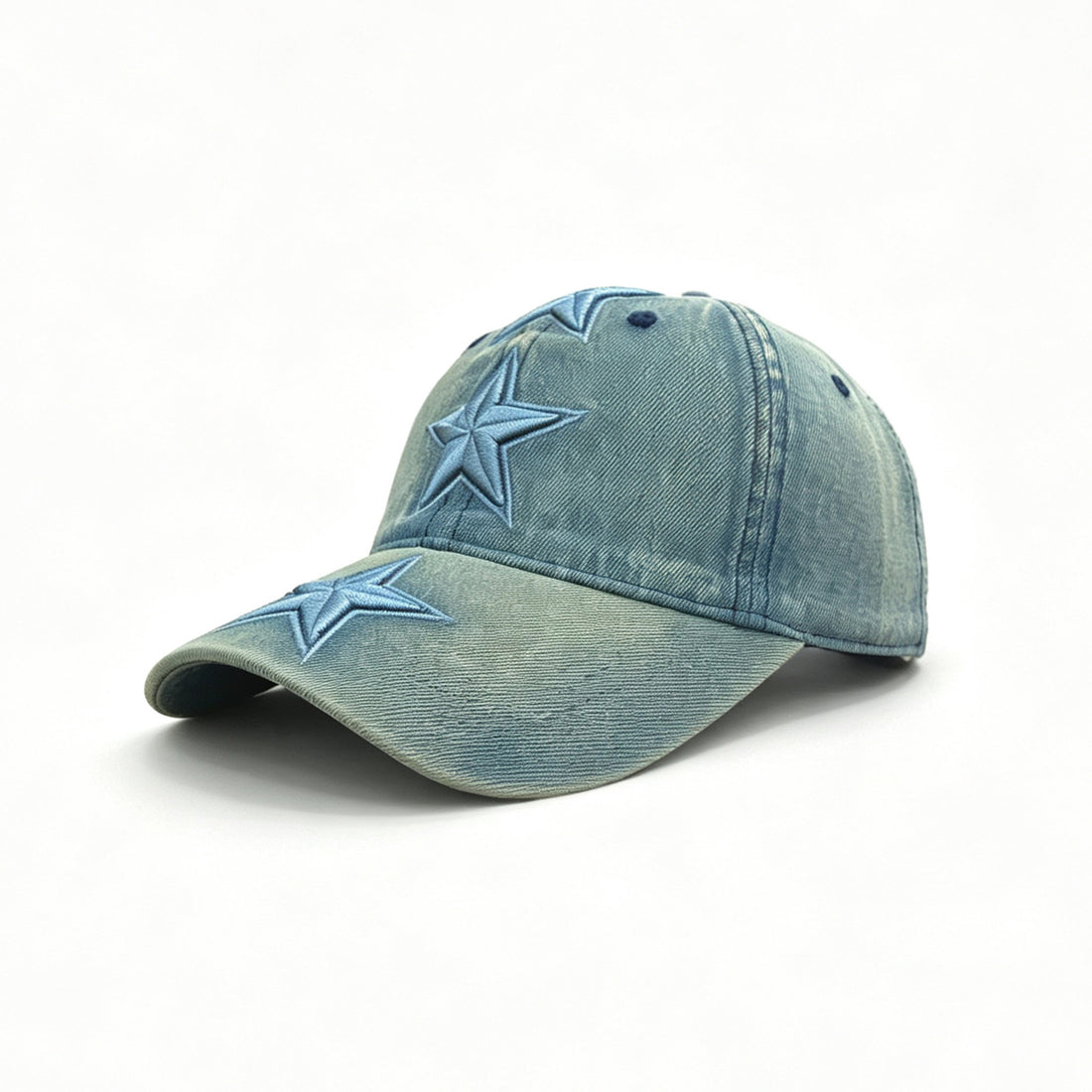 Wide Brim Baseball Cap - DippedShop Wholesale - #7523