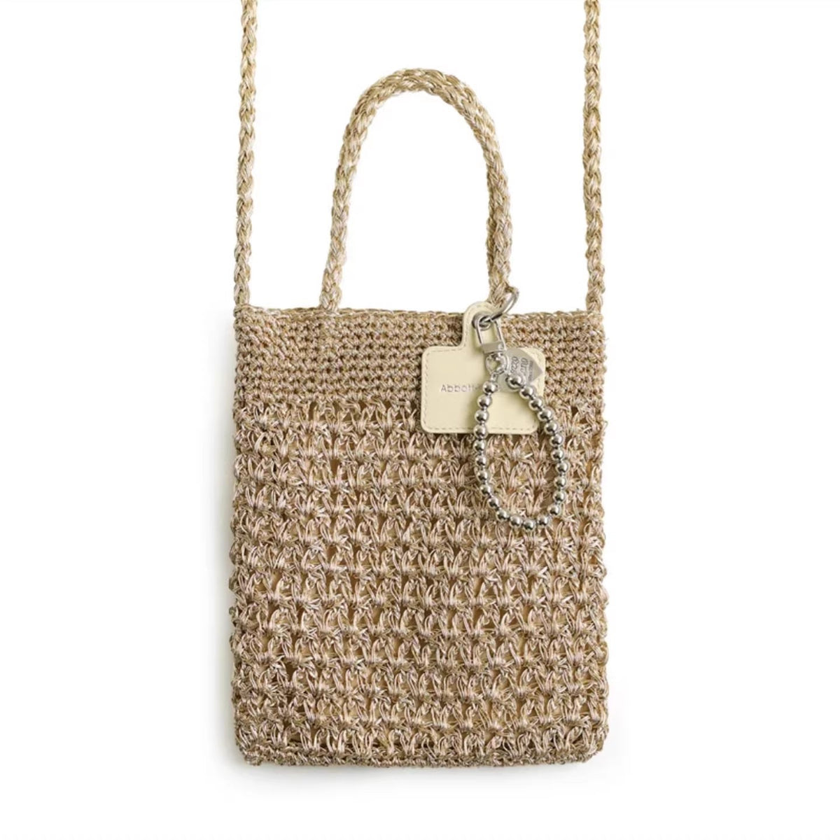 Hand Crochet Crossbody Bag - DippedShop Wholesale - #9427