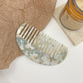 Vintage Leopard Half-Moon Acetate Hair Combs MK2PPM6CT5CB38