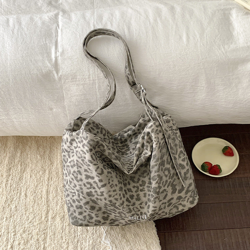 Leopard Print Crossbody Bag - DippedShop Wholesale - #0979