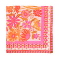 Floral Print Silk Scarf - DippedShop Wholesale - #7299