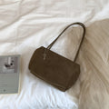 Retro Suede Mini Square Shoulder Bag 6W10BBG1872