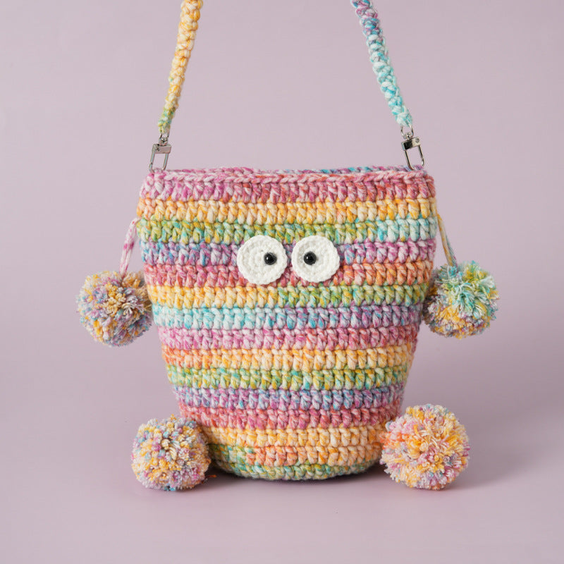 Handmade Crochet Monster Bag - DippedShop Wholesale - #3779