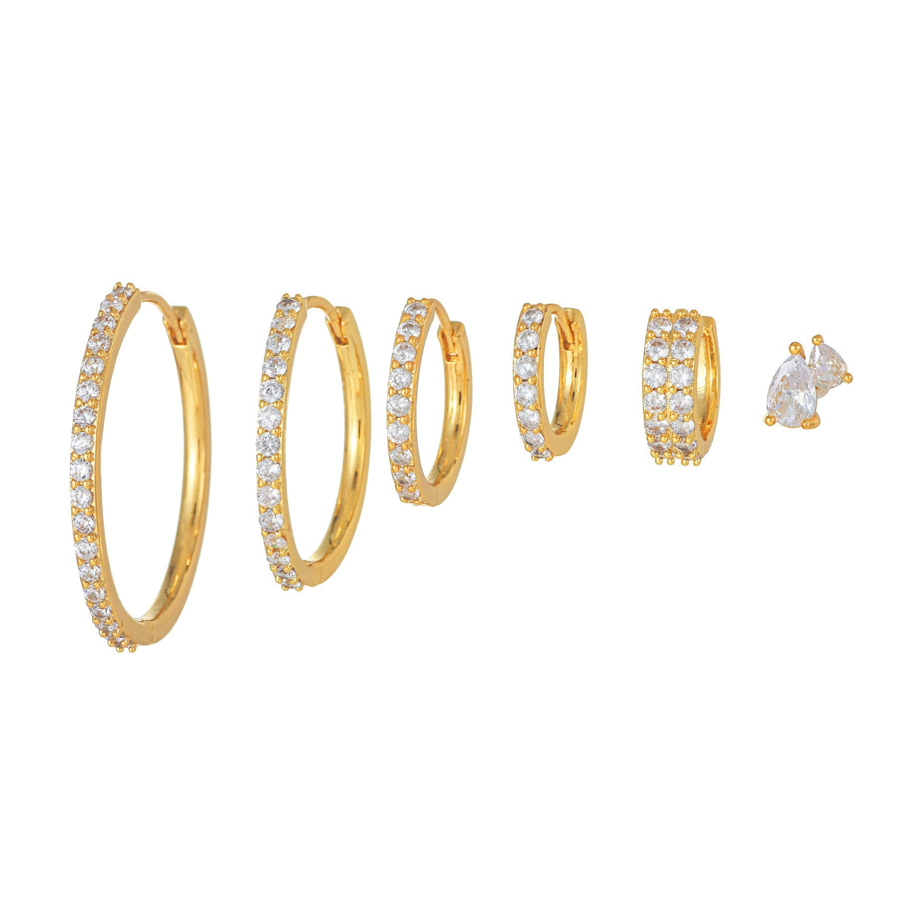 Stylish Gold Plated Moon Penda - DippedShop Wholesale - #0467