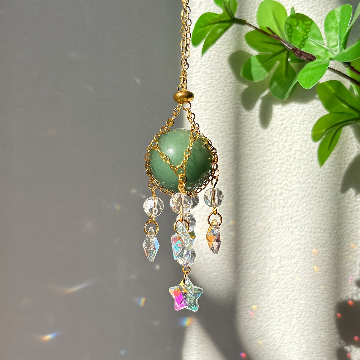 Crystal Suncatcher Window Hanging - DippedShop Wholesale - #3251