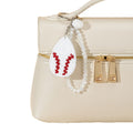 Beaded Baseball Pendant Keychain - DippedShop Wholesale - #6211