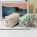 Colorful Floral Quilted Cosmetic Storage Bag 6C5CO73