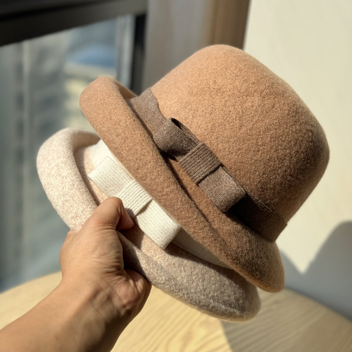 Vintage Bowknot Bucket Hat - DippedShop Wholesale - #9347