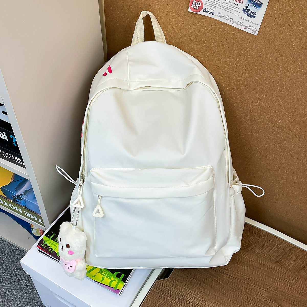 Minimalist Letters Print Large Capacity Backpack 6S10BBG1450