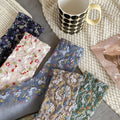 Jacquard Floral Bunny Socks - DippedShop Wholesale - #8963