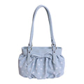 Fresh Polka Dots Bowknot Ruffled Underarm Bag 6W10BBG1381